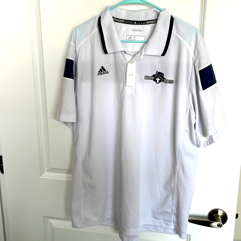 Adidas College of the Holy Cross Athletics Polo Shirt